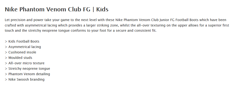Phantom Di Negozio Scarpe Nike Venom Volt Obsidian Ic